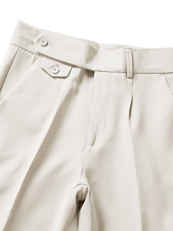Pantalon ajusté fuselé court