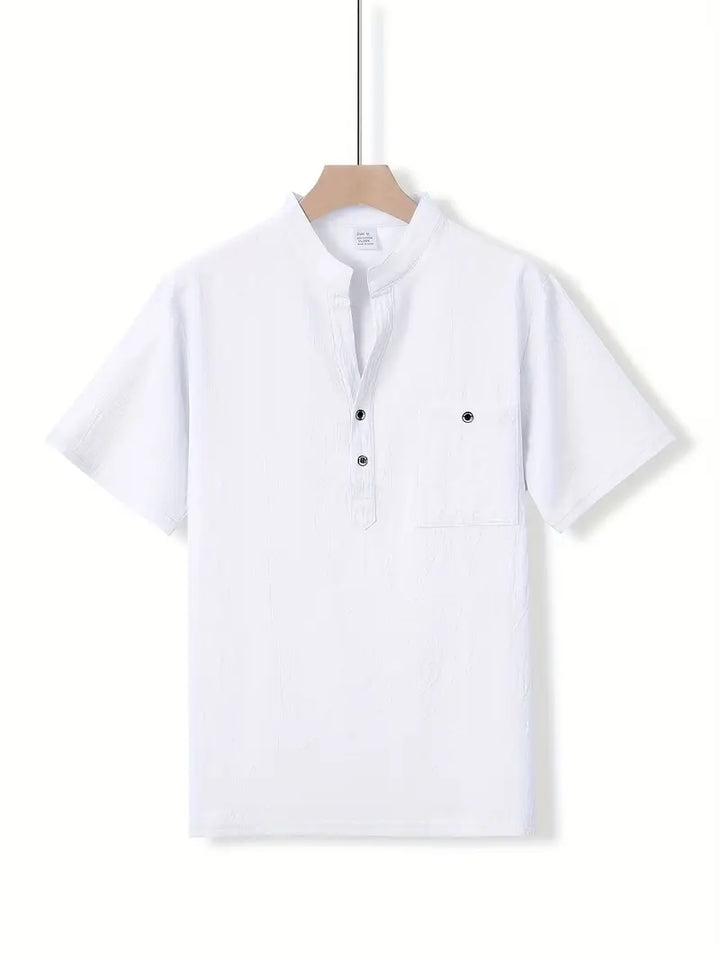 Savrani™ | Chemise élégante à manches courtes