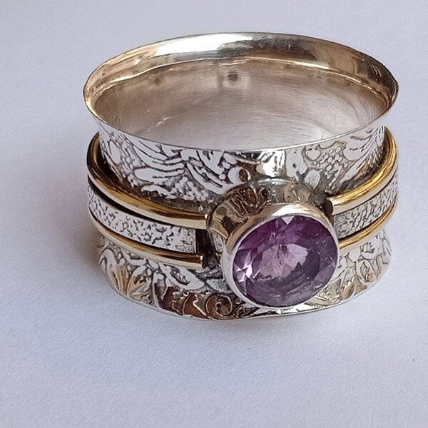 Luna™ | Bague de Méditation Bohémienne en Cristal