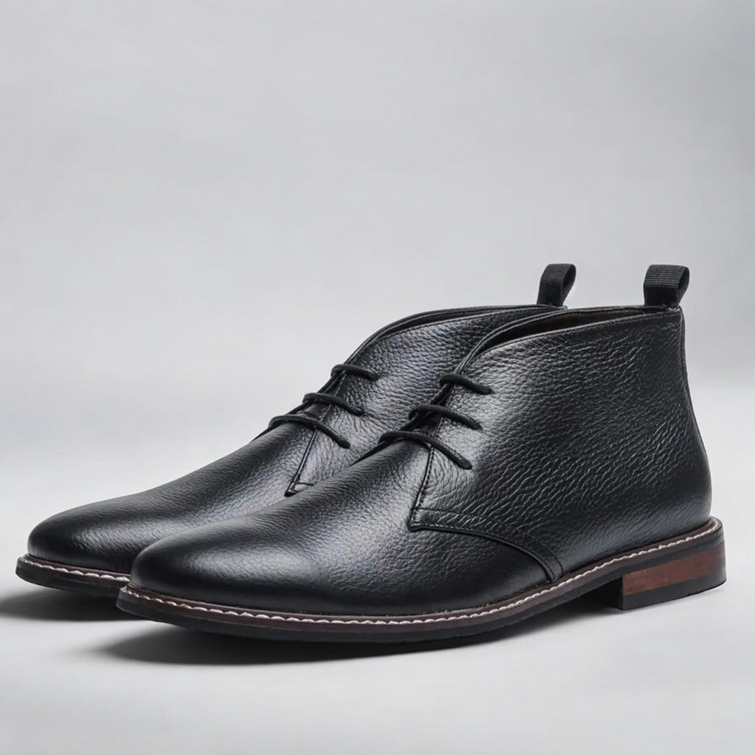 Hérold | Bottines chukka en cuir véritable