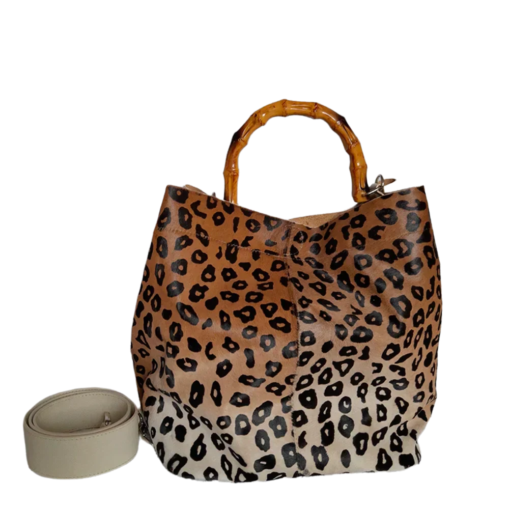 Sac à main en cuir pour femmes Claire Jaguar en cuir de haute qualité avec talc