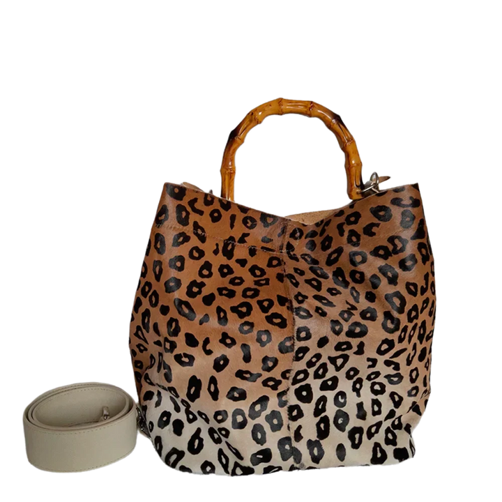 Sac à main en cuir pour femmes Claire Jaguar en cuir de haute qualité avec talc