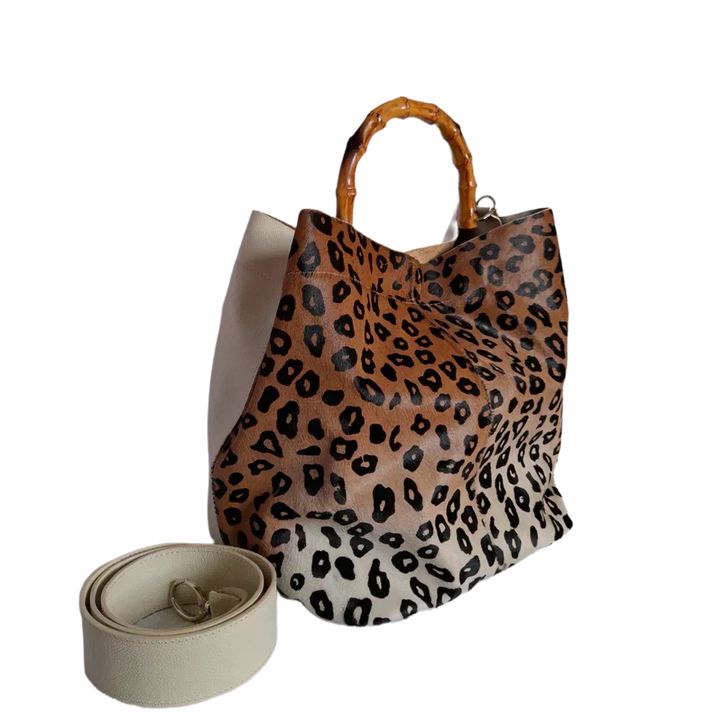 Sac à main en cuir pour femmes Claire Jaguar en cuir de haute qualité avec talc
