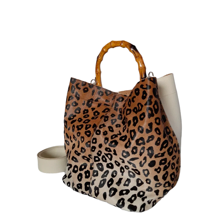 Sac à main en cuir pour femmes Claire Jaguar en cuir de haute qualité avec talc