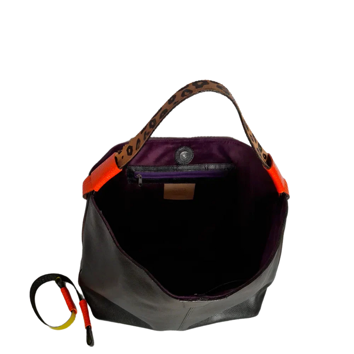 Sac à main pour femmes Addison en cuir noir