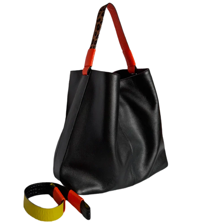 Sac à main pour femmes Addison en cuir noir