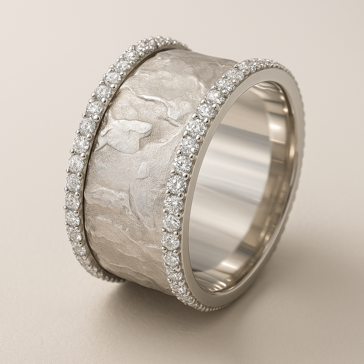 Luna™ | Bague Vintage en Zirconia Argenté
