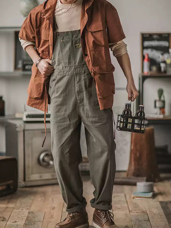 Henri™ | Salopette marron rustique