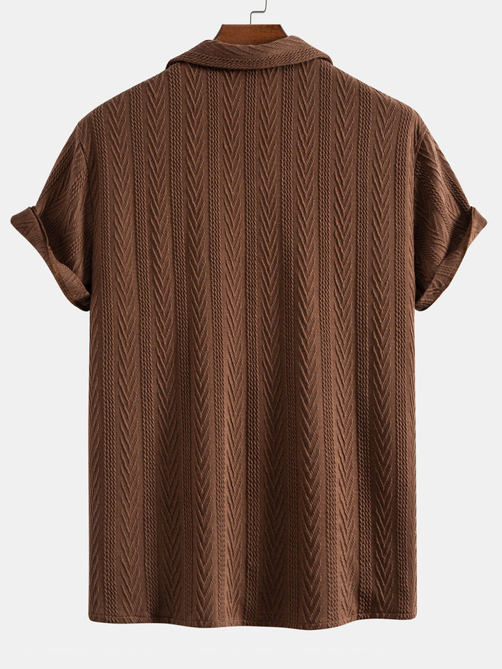 Texture Jacquard Cubain <tc>S</tc>chemise