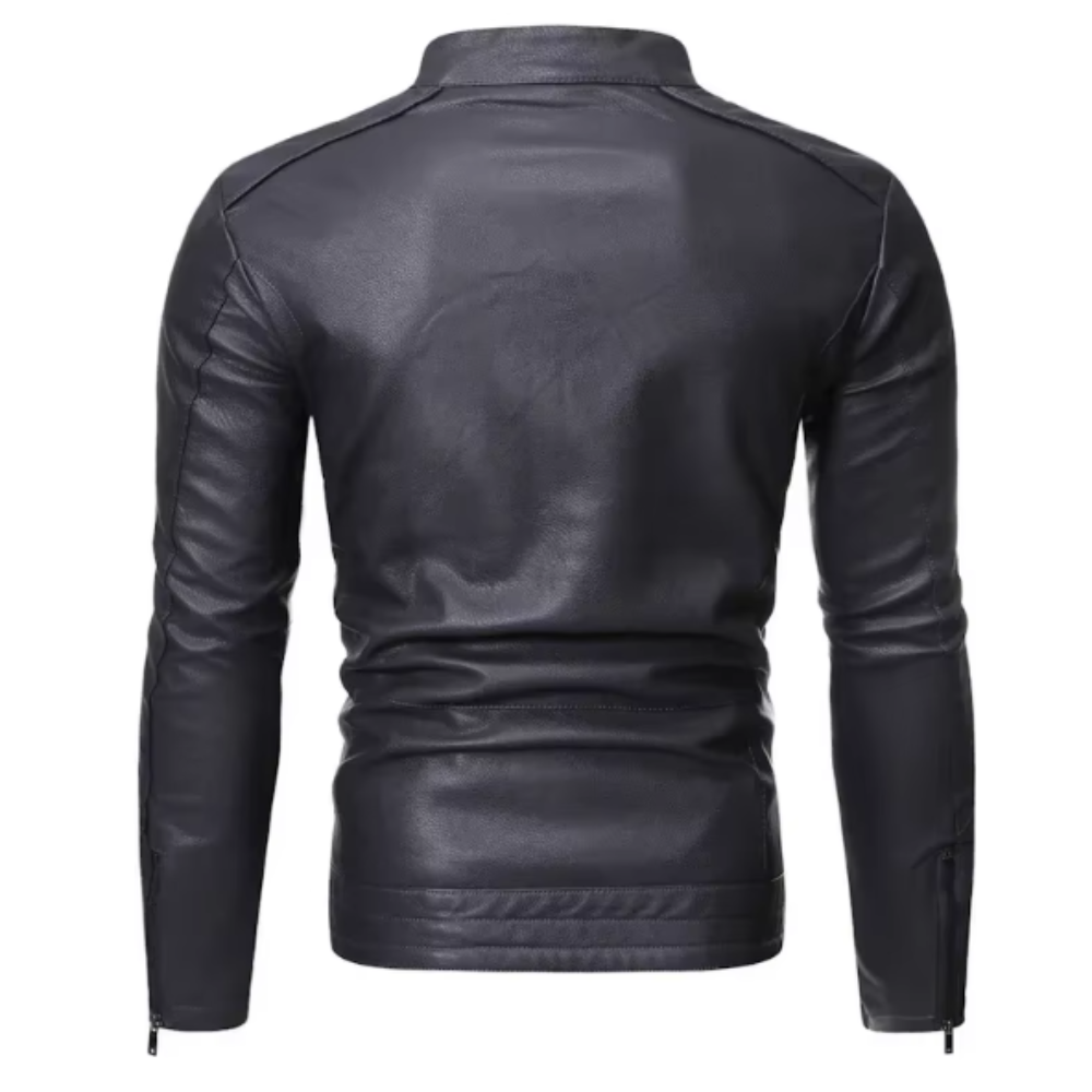 Veste en cuir élégante