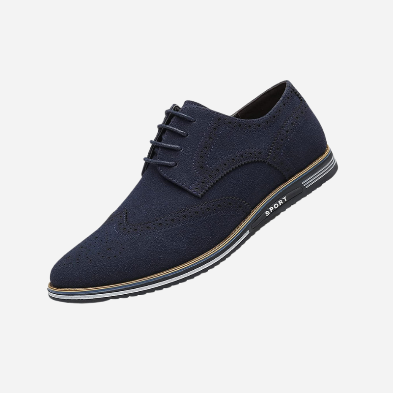 Carl - Chaussures Richelieu en Daim