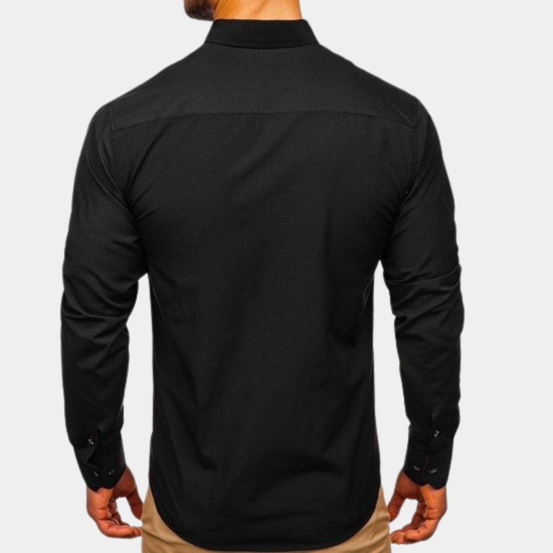 Don | Chemise Classique pour Hommes à Manches Longues