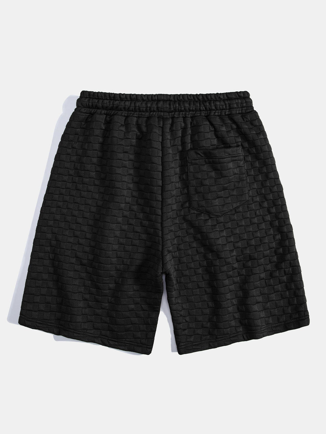 Sweat à capuche à ourlet en jacquard à damier <tc>T-Shirt</tc> &amp; Jacquard à damier <tc>S</tc>horts