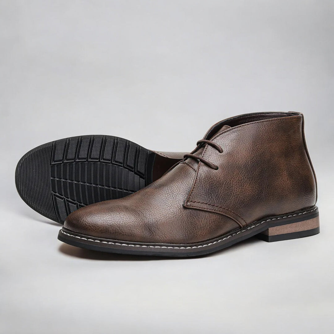 Hérold | Bottines chukka en cuir véritable