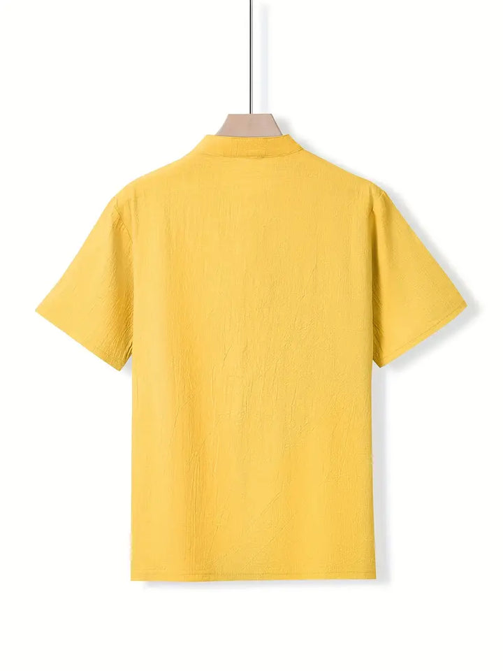 Savrani™ | Chemise élégante à manches courtes