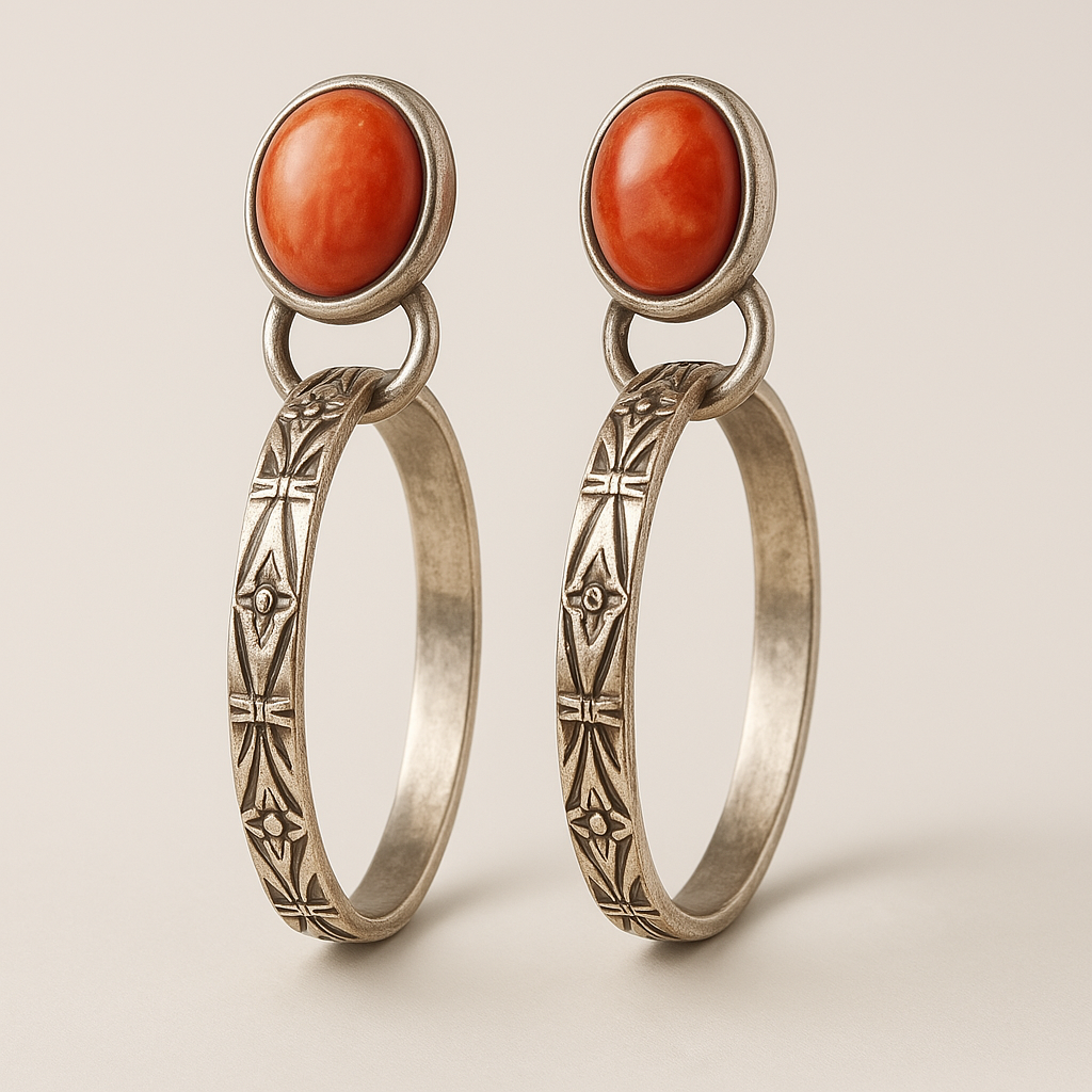 Luna™ | Boucles d'oreilles Bohèmes Vintage en Onyx