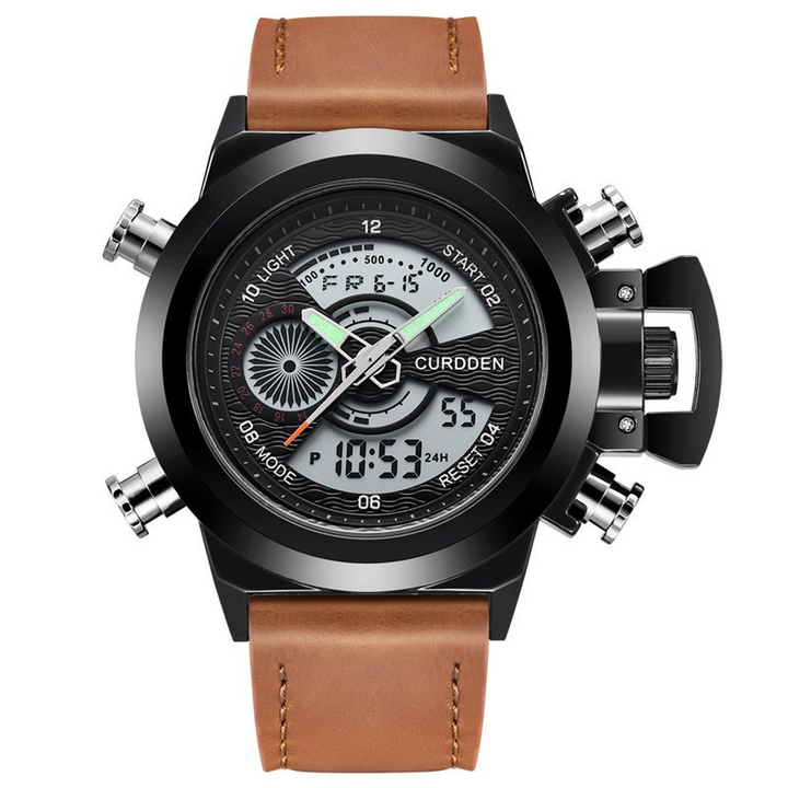 Montre Chronographe de Mode à Double Temps Ur™ Olsen & Olsen