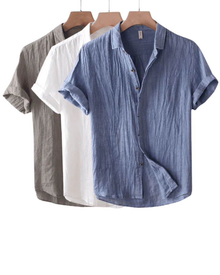 CHEMISE EN aspect LIN DE LUXE