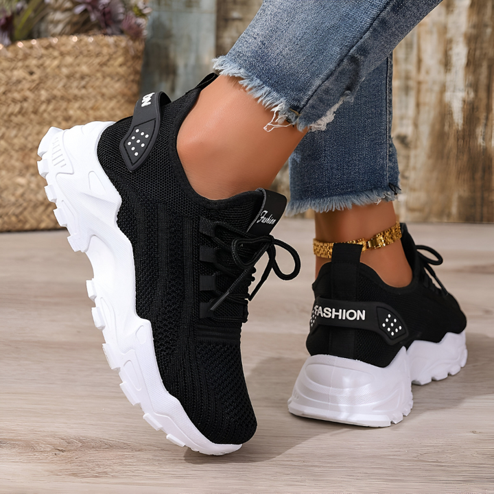 OrthoVogue™ - Baskets Orthopédiques, Confortables et Élégantes