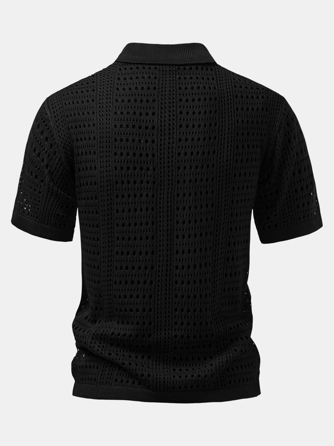 Chemise Polo à col en V avec crochet