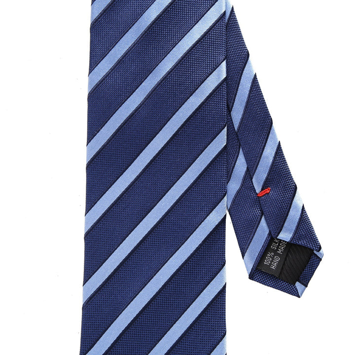 Cravate Classique Double Bleu