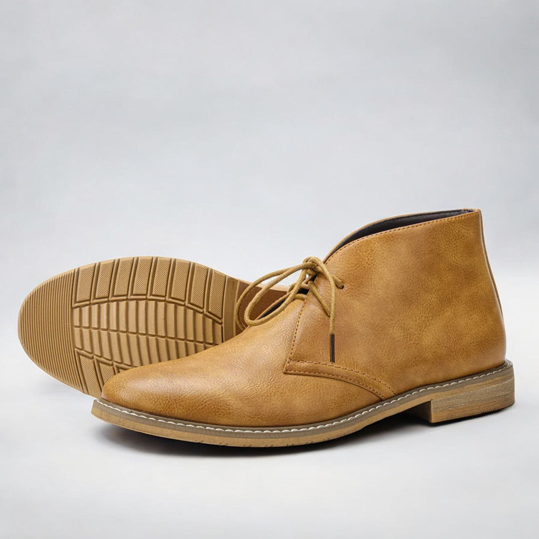 Hérold | Bottines chukka en cuir véritable