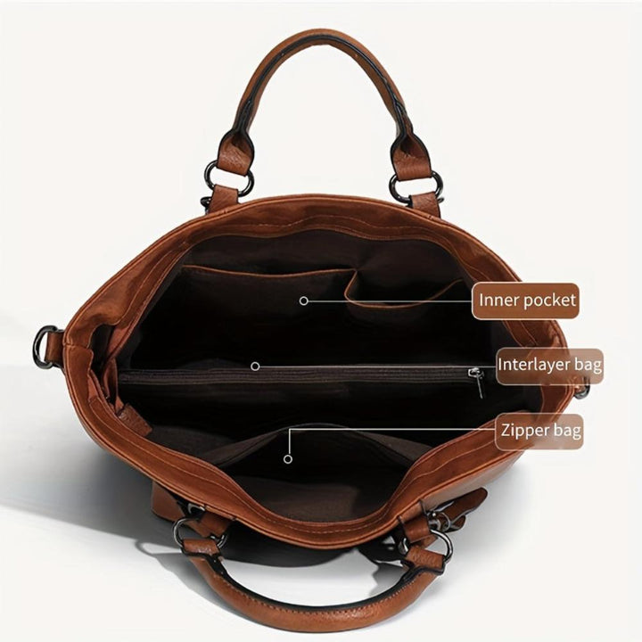 L'Élégance Intemporelle de Charlotte | Sac Tote Vintage