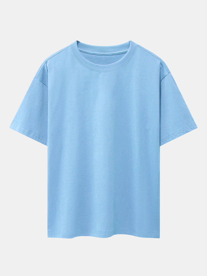T-shirt surdimensionné de base de poids lourds
