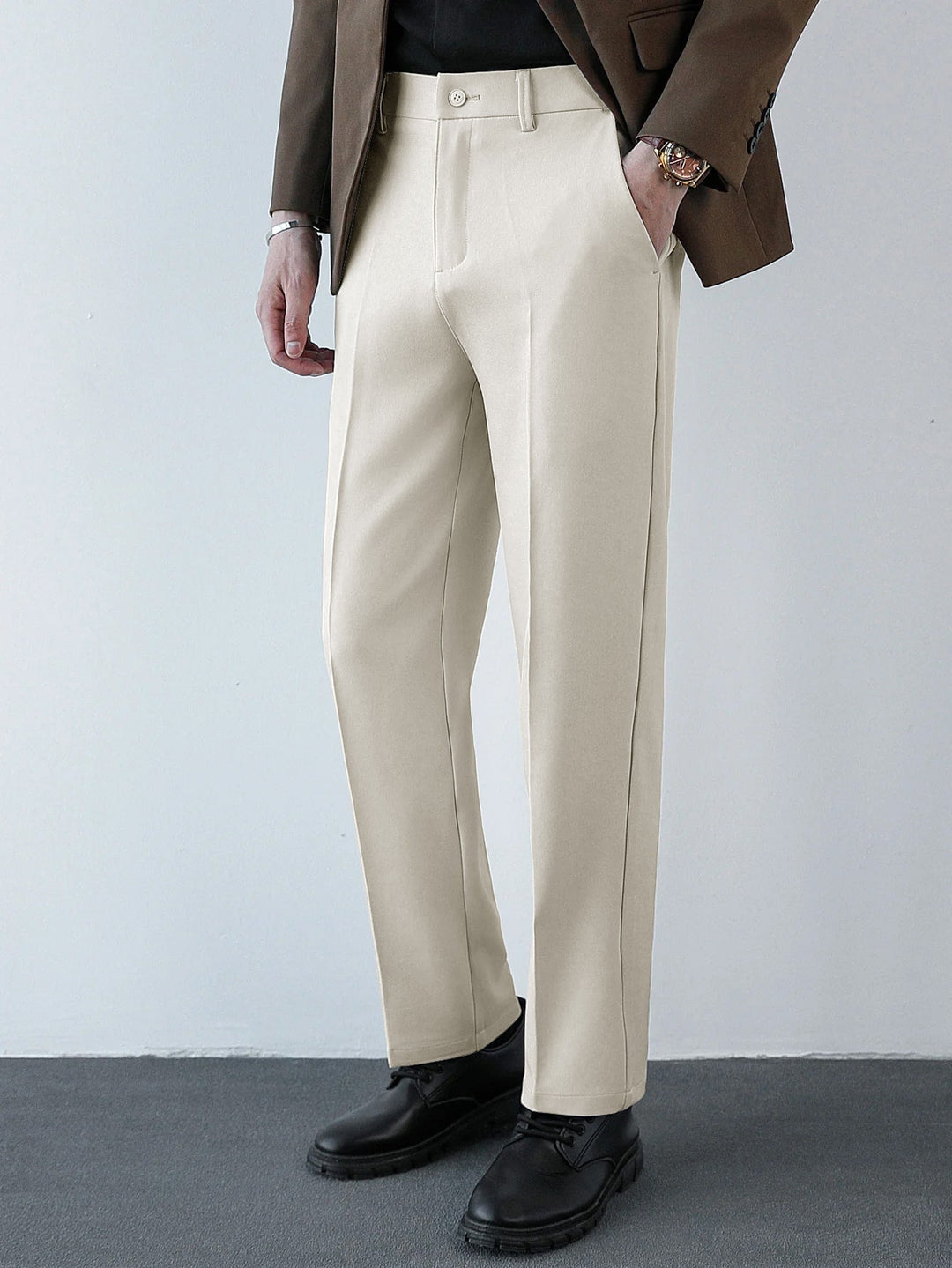 Pantalon coupe régulière