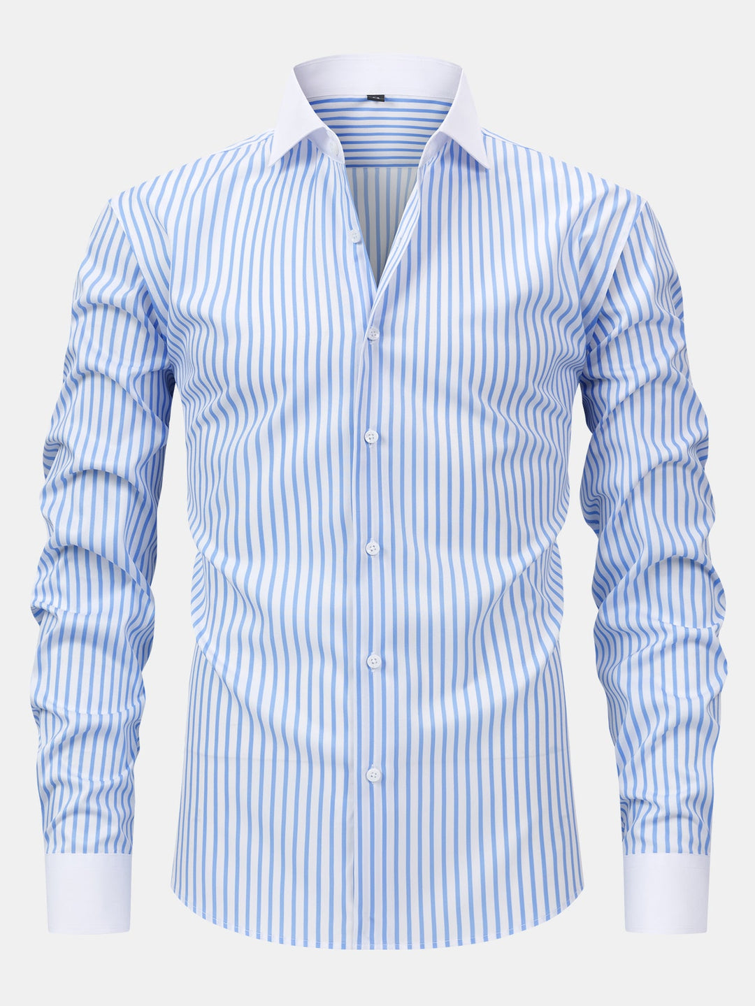 Chemise Winchester rayée infroissable & Pantalon fuselé slim fit
