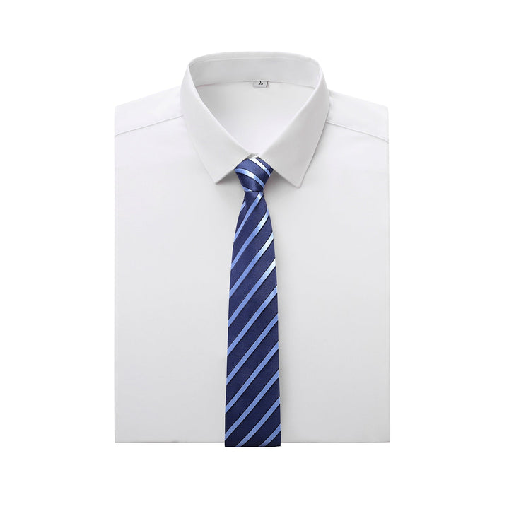 Cravate Classique Double Bleu