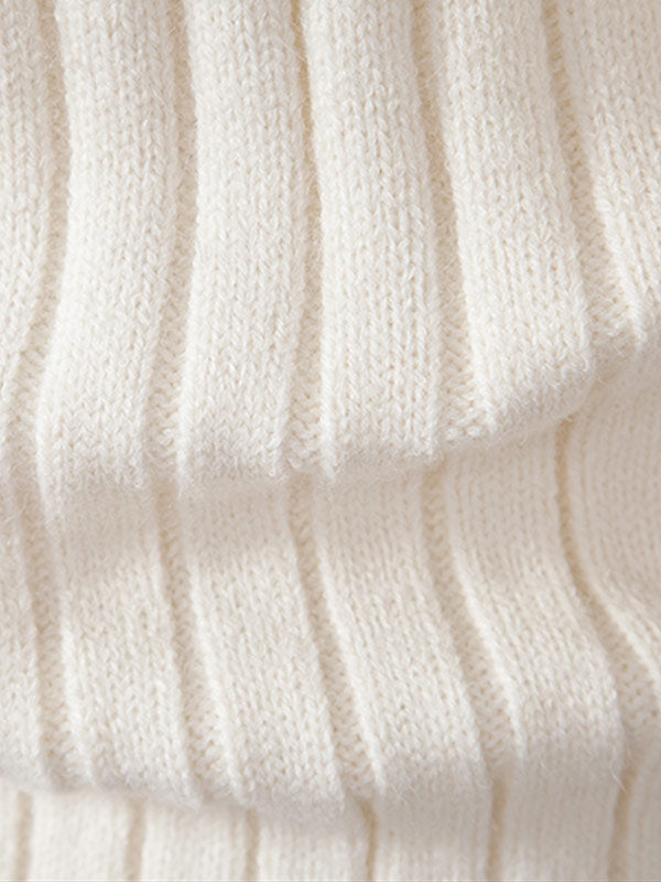 Pull Slim à Col Montant Géométrique pour Homme