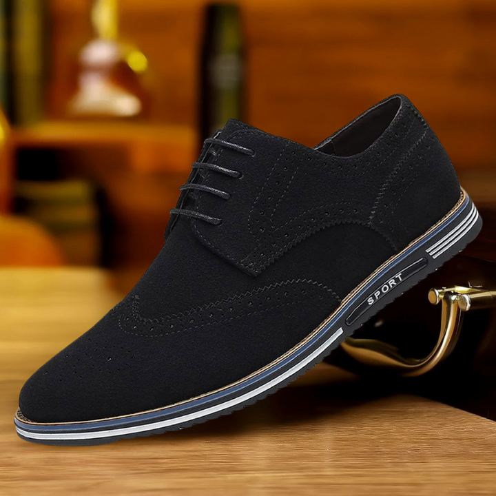 Carl - Chaussures Richelieu en Daim