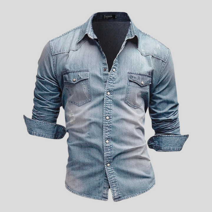 Savrani™ | Chemise en denim au style moderne
