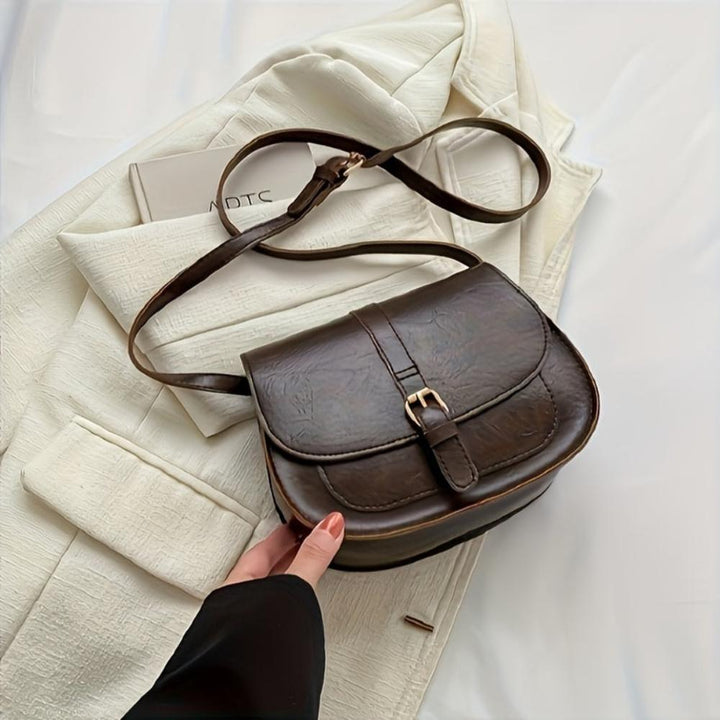 Evelyn Sac à bandoulière de style selle