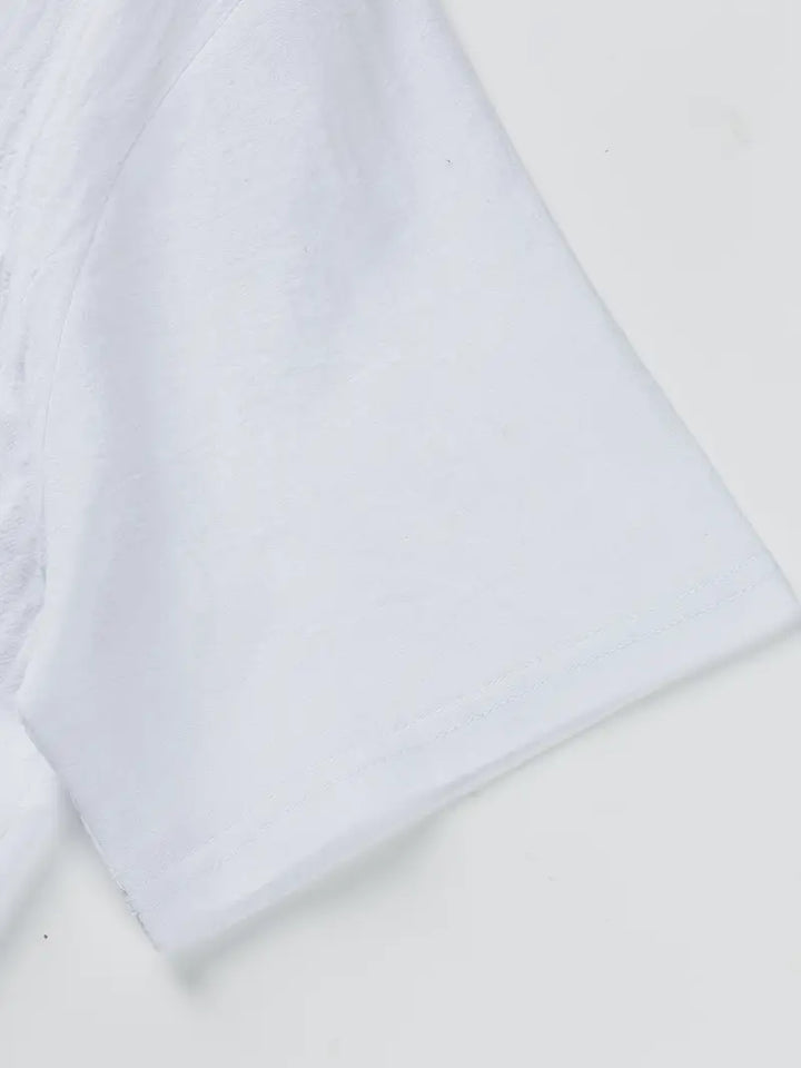 Savrani™ | Chemise élégante à manches courtes