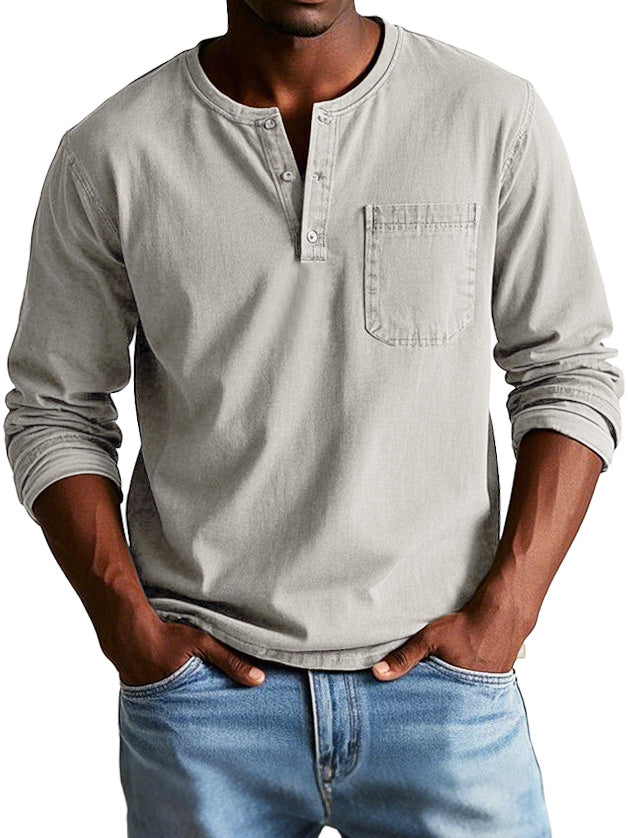 Savrani™ | Chemise Vintage à Manches Longues