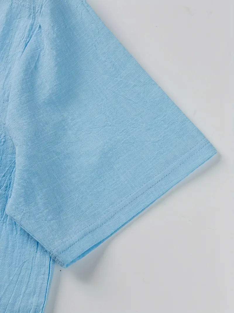 Savrani™ | Chemise élégante à manches courtes