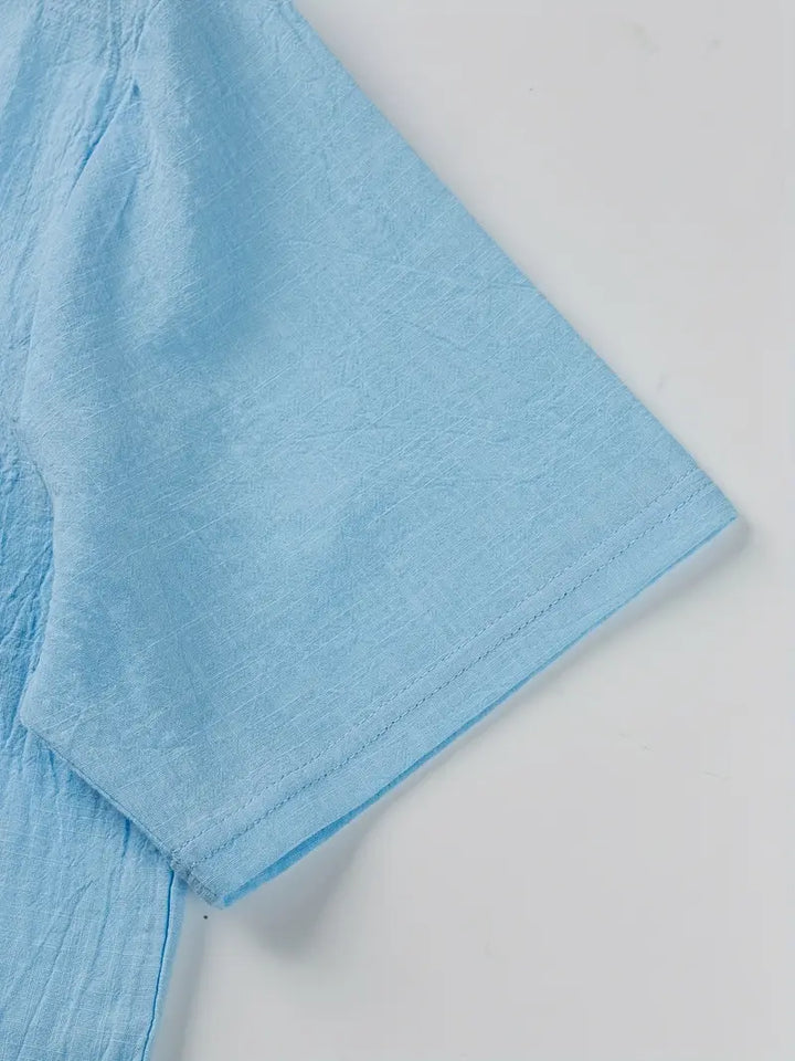 Savrani™ | Chemise élégante à manches courtes