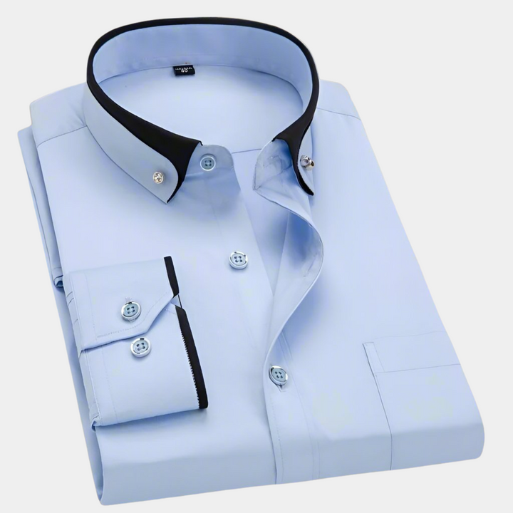 Don | Chemise Classique pour Hommes à Manches Longues