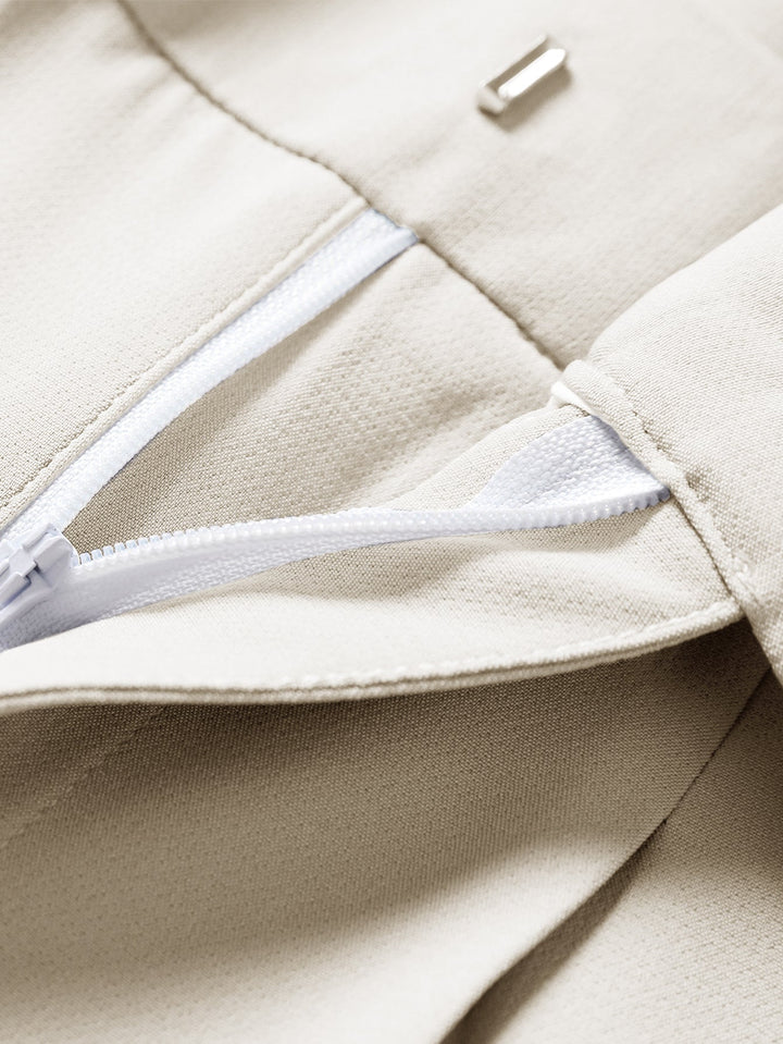 Pantalon ajusté fuselé court