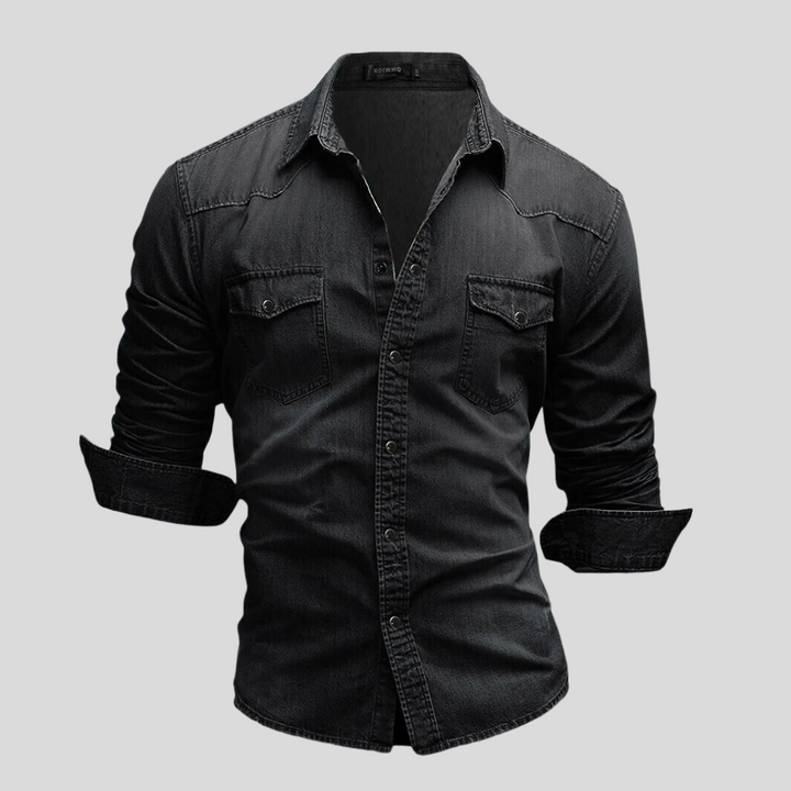 Savrani™ | Chemise en denim au style moderne