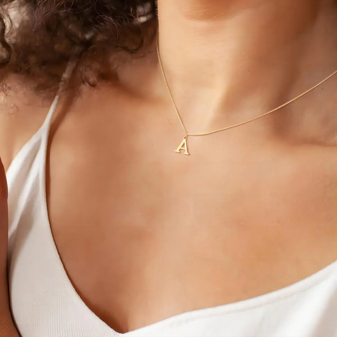 Amara™ | Collier Personnalisé avec Initiales d'Amour