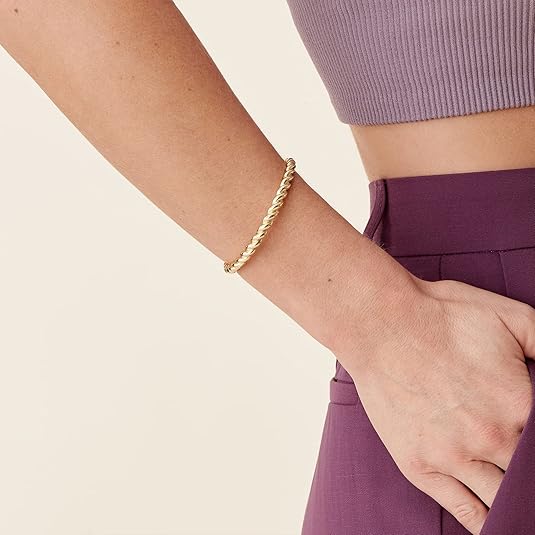 Bracelet Tordu | Or