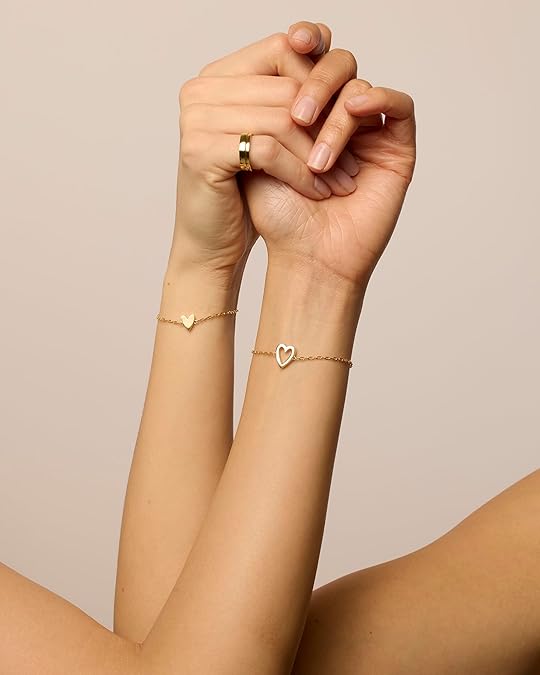 Bracelets Cœur Radieux | Or