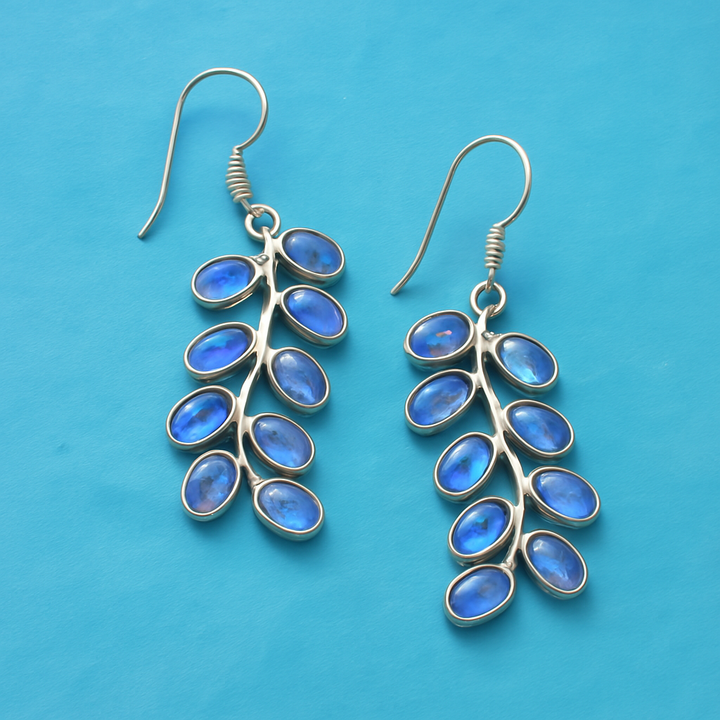 Luna™ | Boucles d'oreilles Élégantes en Pierre de Lune