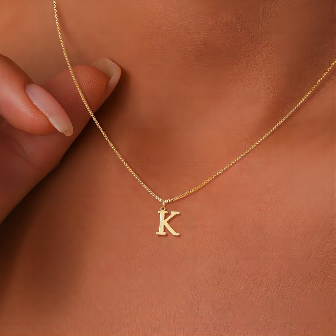 Amara™ | Collier Personnalisé avec Initiales d'Amour