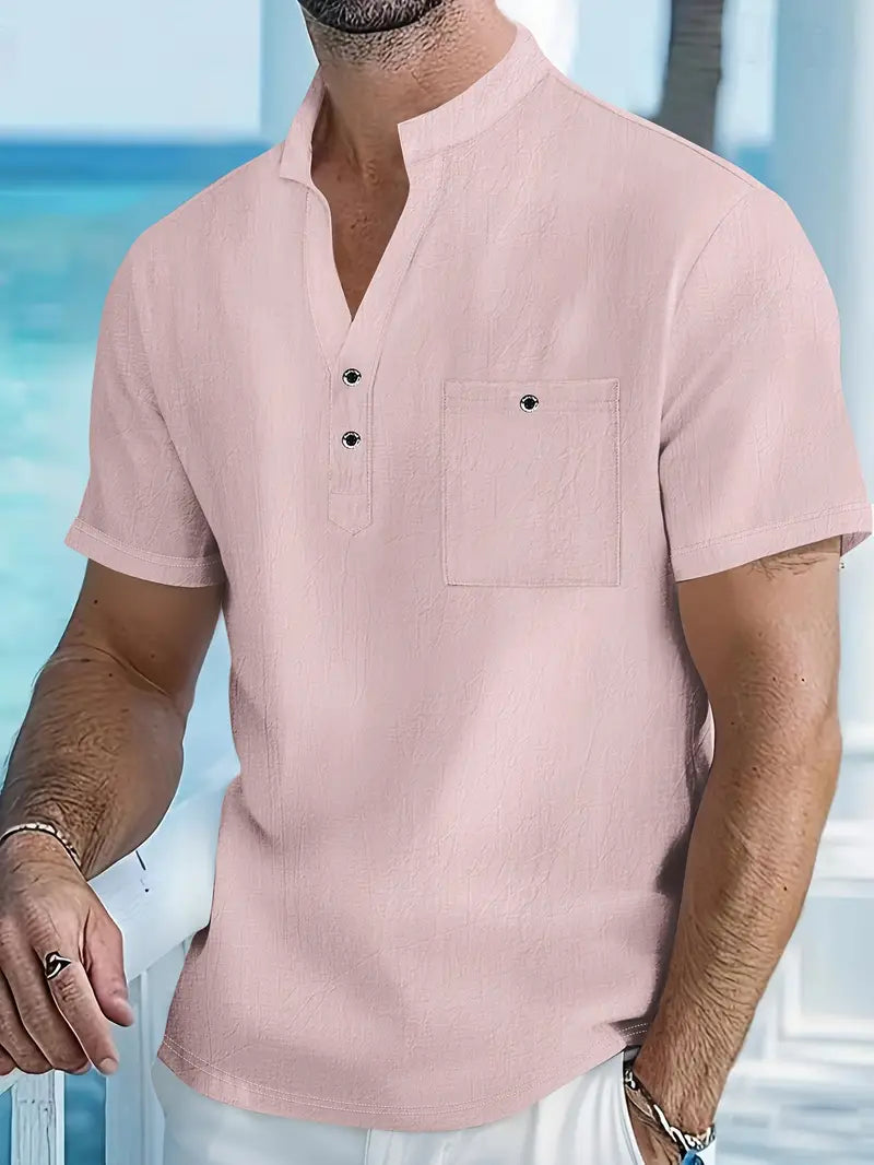 Savrani™ | Chemise élégante à manches courtes