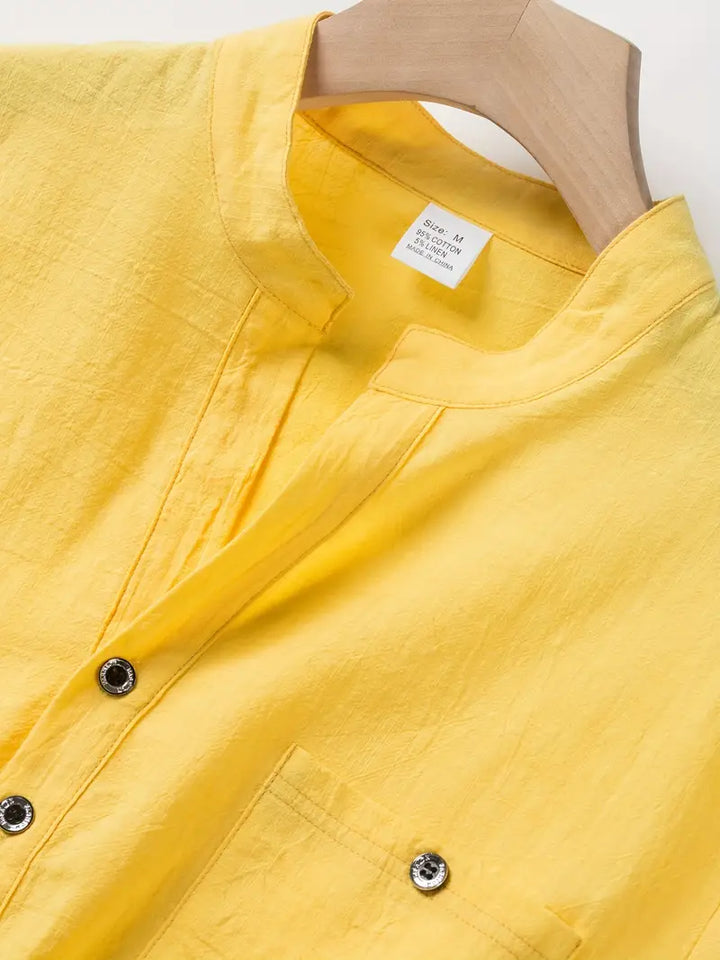 Savrani™ | Chemise élégante à manches courtes