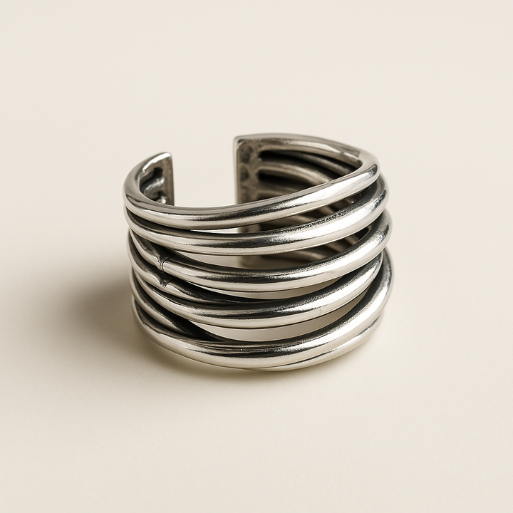 Luna™ | Bague Superposée Ajustable Élégante